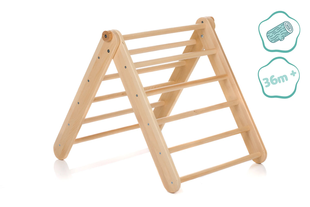 Kletterdreieck mit Rutschbrett - Ausstellerabverkauf