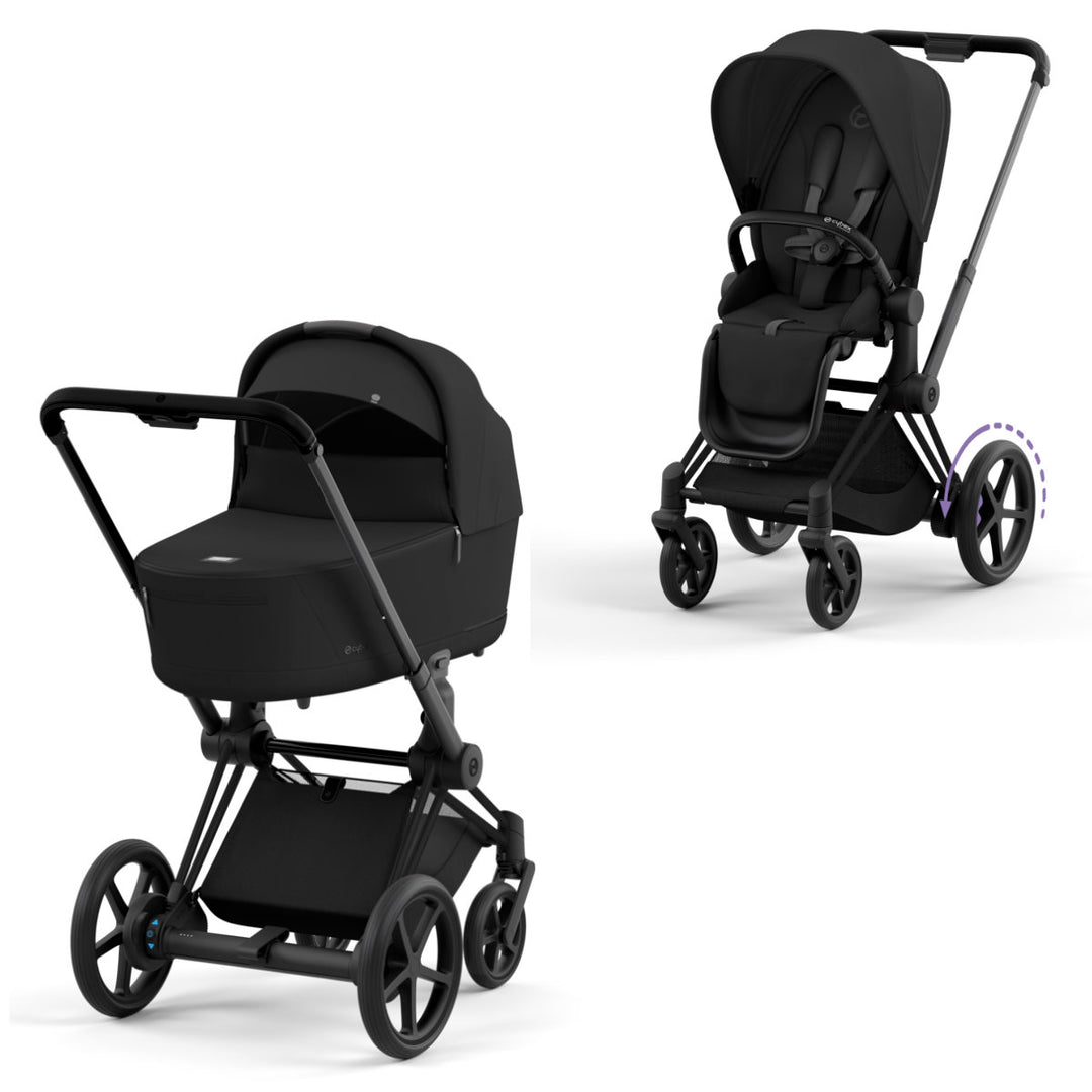 Cybex Priam Set CHROME / BLACK (various colors)