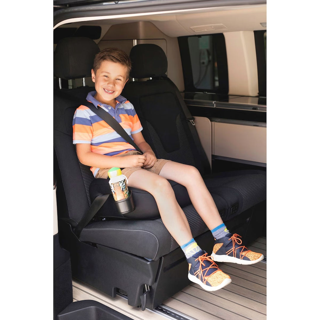 Sitzerhöhung Deluxe mit Isofix (schwarz)