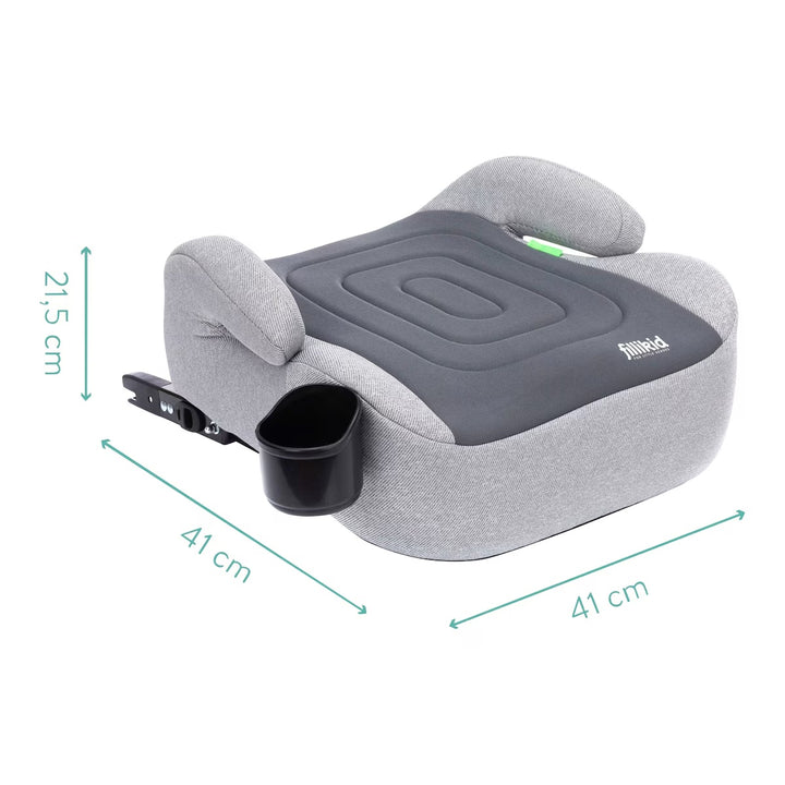Sitzerhöhung Deluxe mit Isofix (grau)