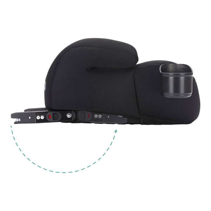 Sitzerhöhung Deluxe mit Isofix (schwarz)