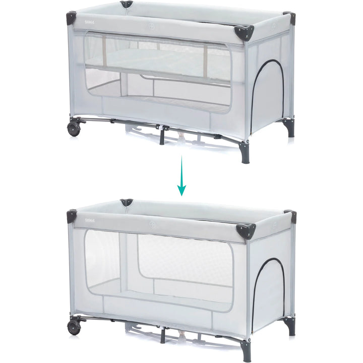 Travel cot Complete (grey)