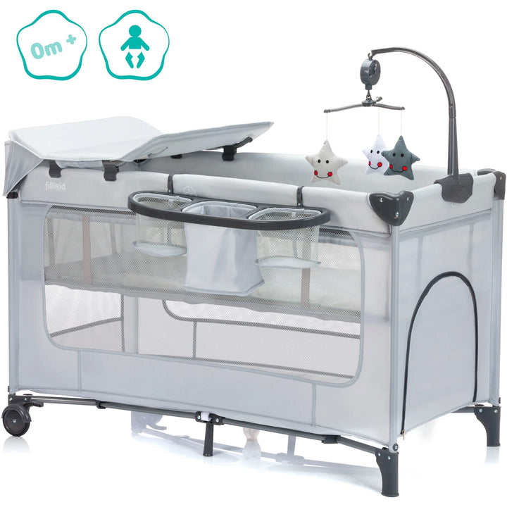 Travel cot Complete (grey)