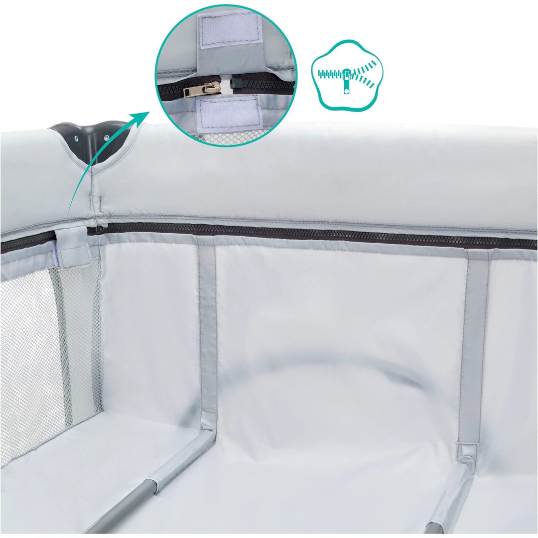 Travel cot Complete (grey)
