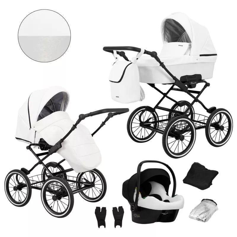 Klassischer Retro Kinderwagen Romantic - mit Charme und Funktionalitt  durch den Alltag  Kinderwagenshop Cindy