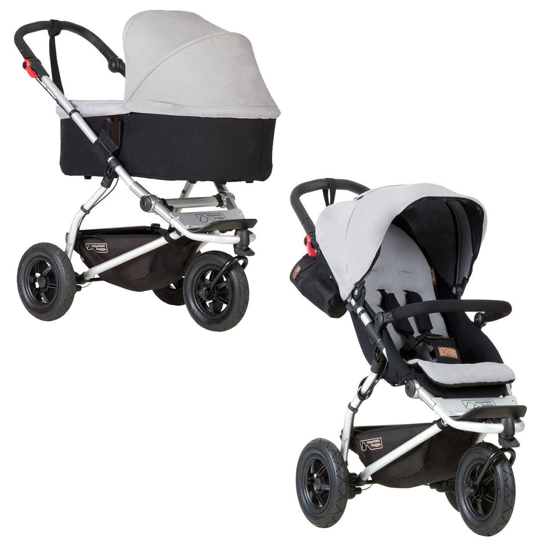 Mountain Buggy Swift Set (silver) - Ausstellerabverkauf