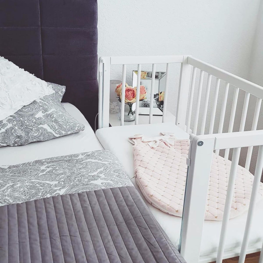 Cocon side bed white (40x90cm)
