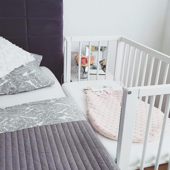 Cocon side bed white (40x90cm)