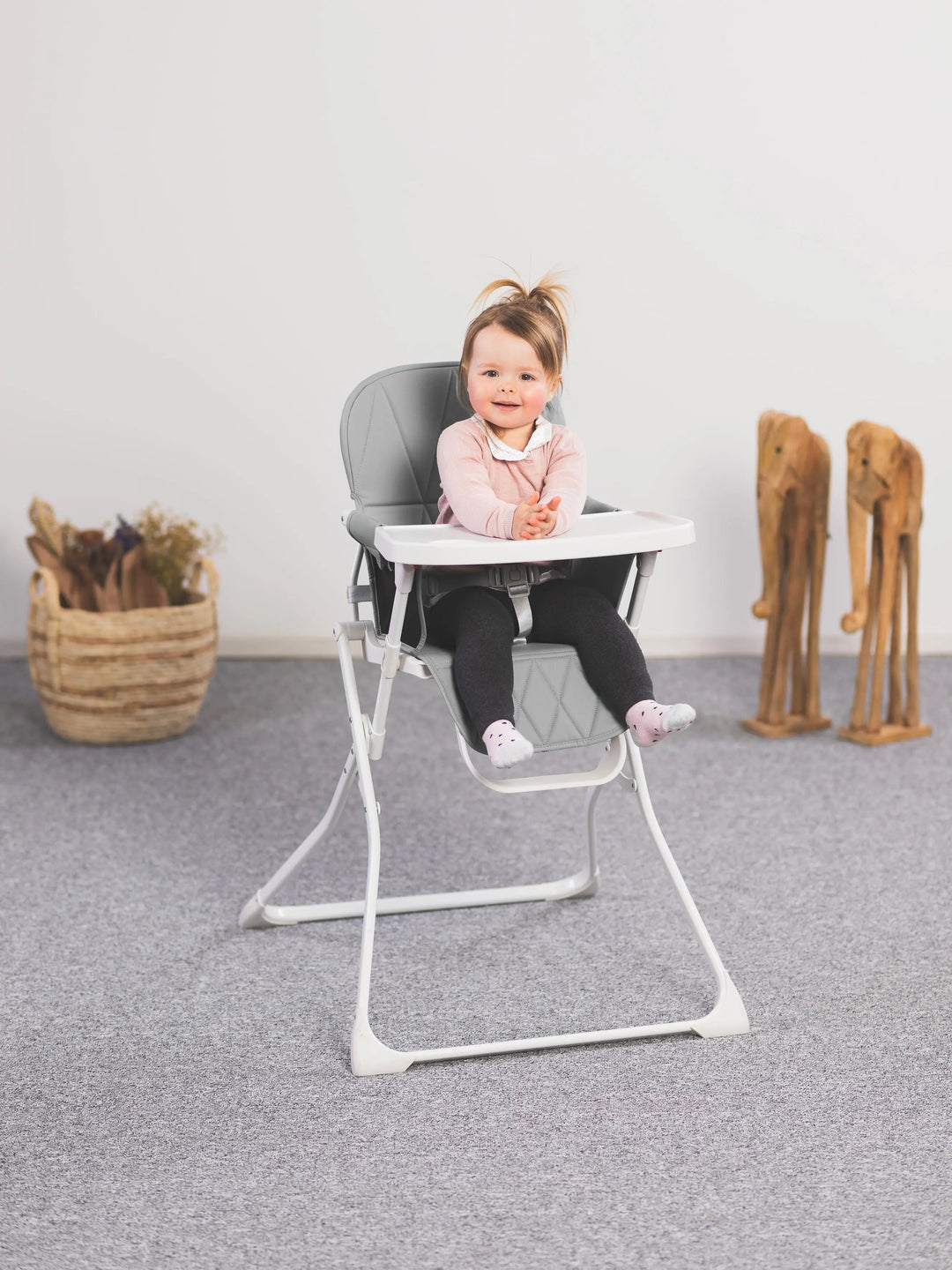 Tom high chair (gray)