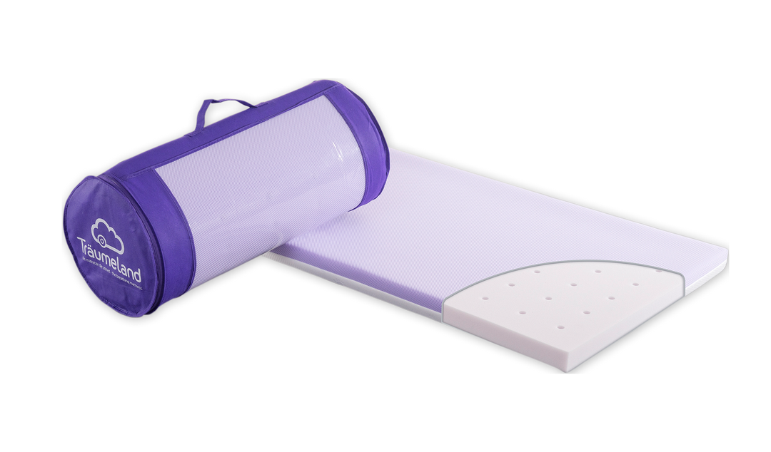 Air travel bed mattress