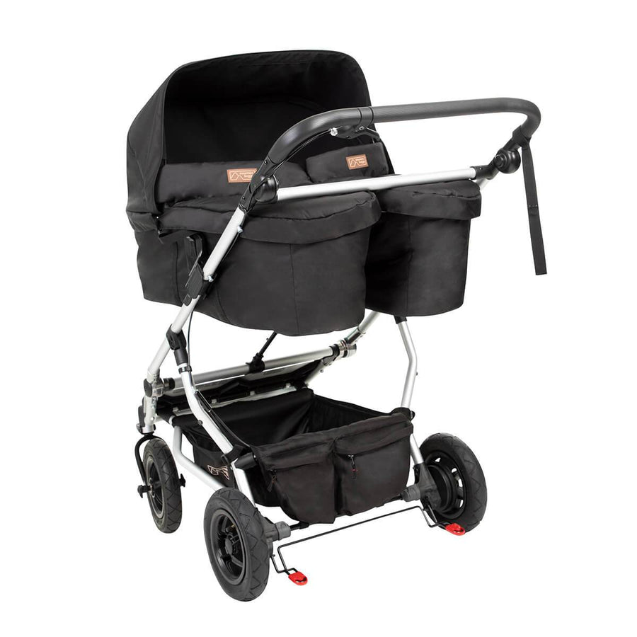 Mountainbuggy Duet Set inkl. Twin Carrycot+ (herringbone)