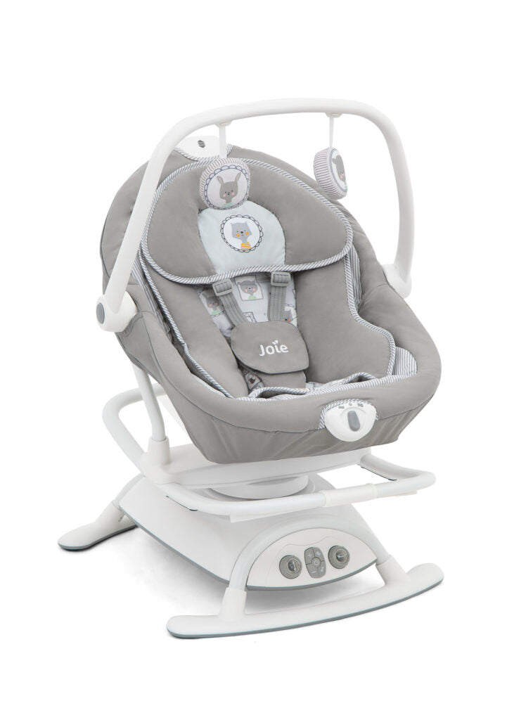 Joie Sansa 2-in-1 Babywippe - schwingt sanft in alle Richtungen Kinderwagenshop Cindy Joie Sansa 2-in-1 Babywippe - schwingt sanft in alle Richtungen Kinderwagenshop Cindy