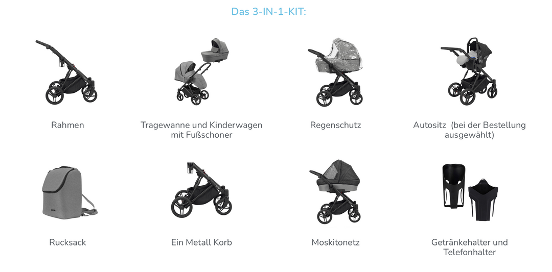 Kunert Lazzio 10 pcs. Set (gray melange)