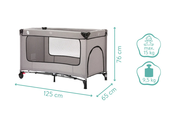 Travel cot Complete (anthracite) 