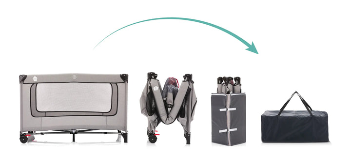 Travel cot Complete (anthracite) 