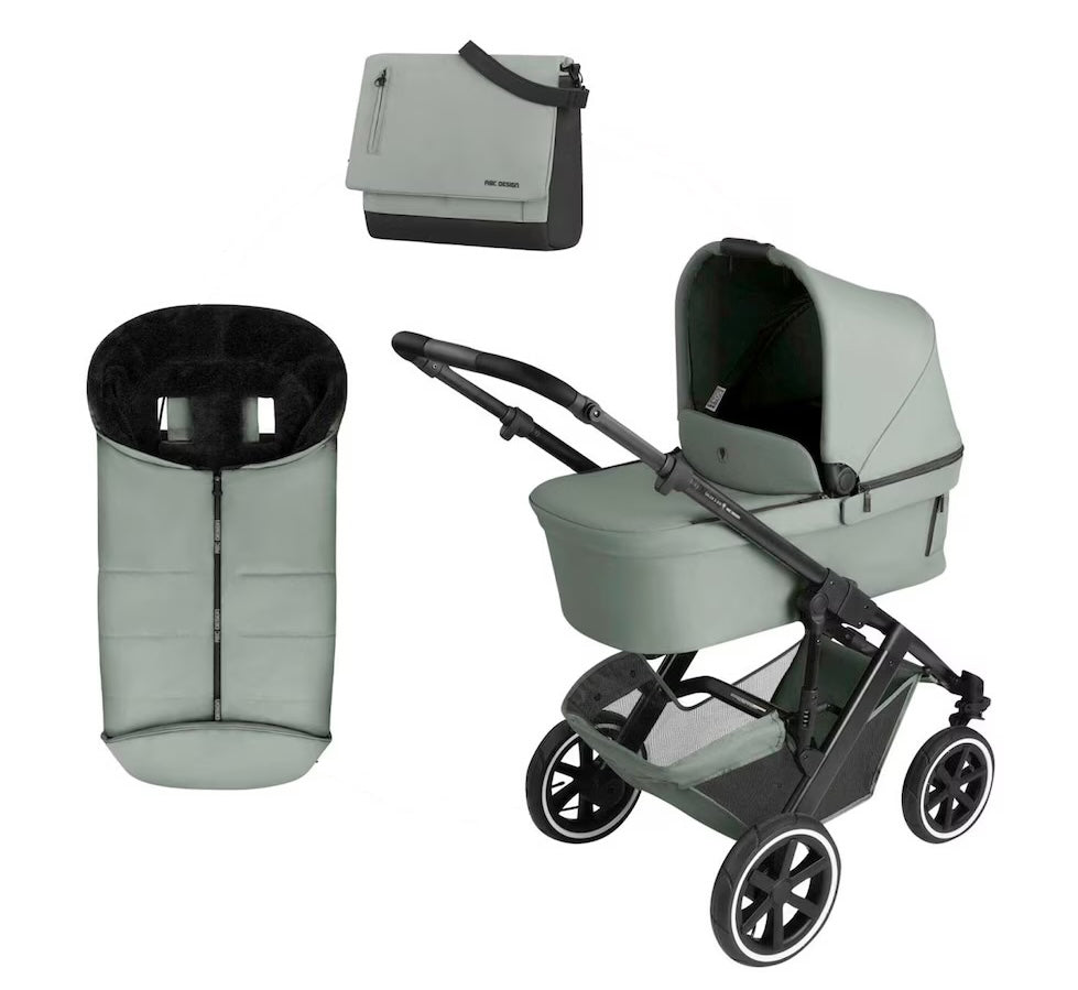 ABC Design Salsa 5 Air inkl. GRATIS Winterfußsack und Wickeltasche