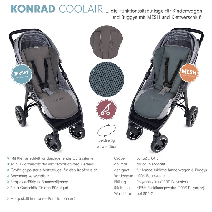 Meshauflage KONRAD COOLAIR (diverse Farben)