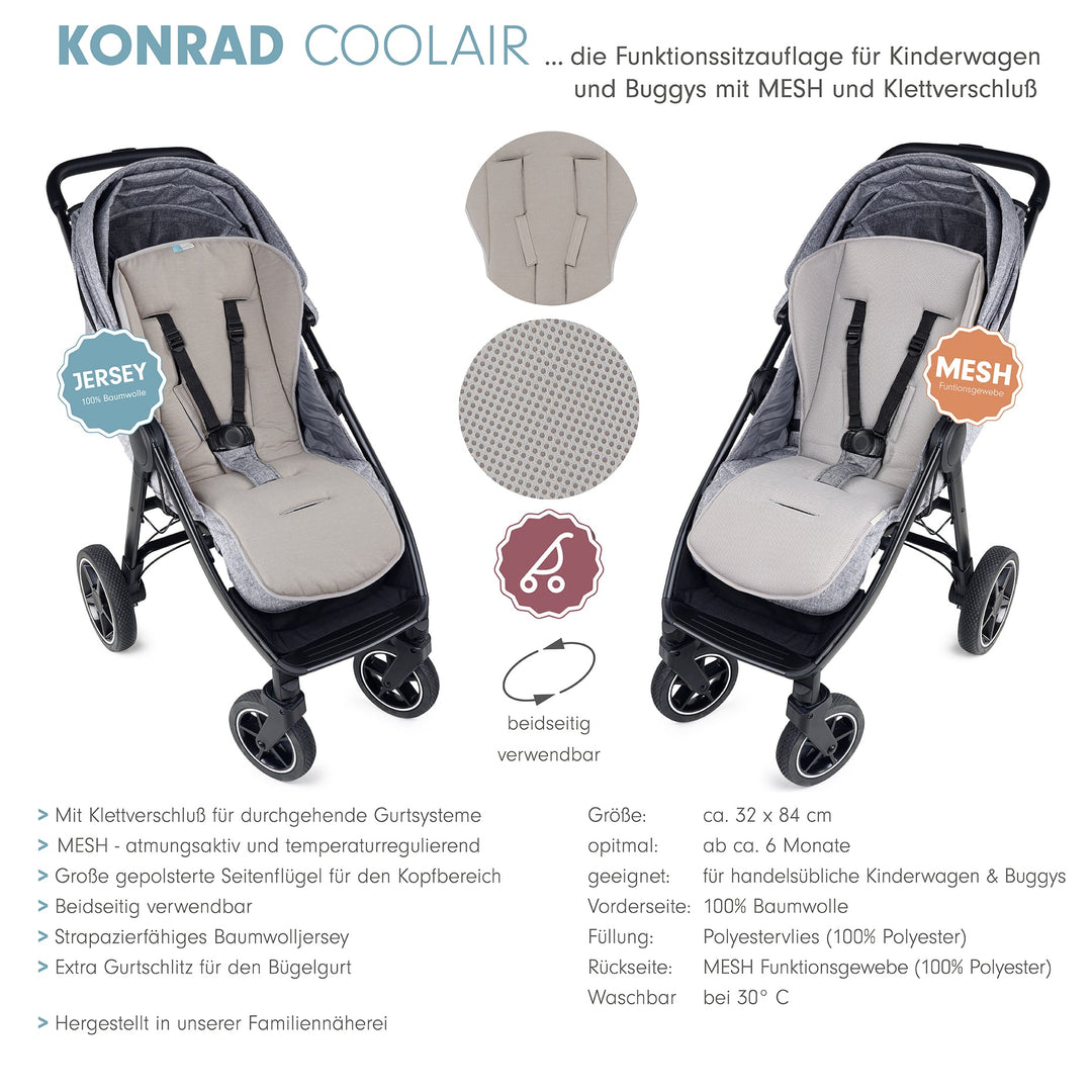 Meshauflage KONRAD COOLAIR (diverse Farben)