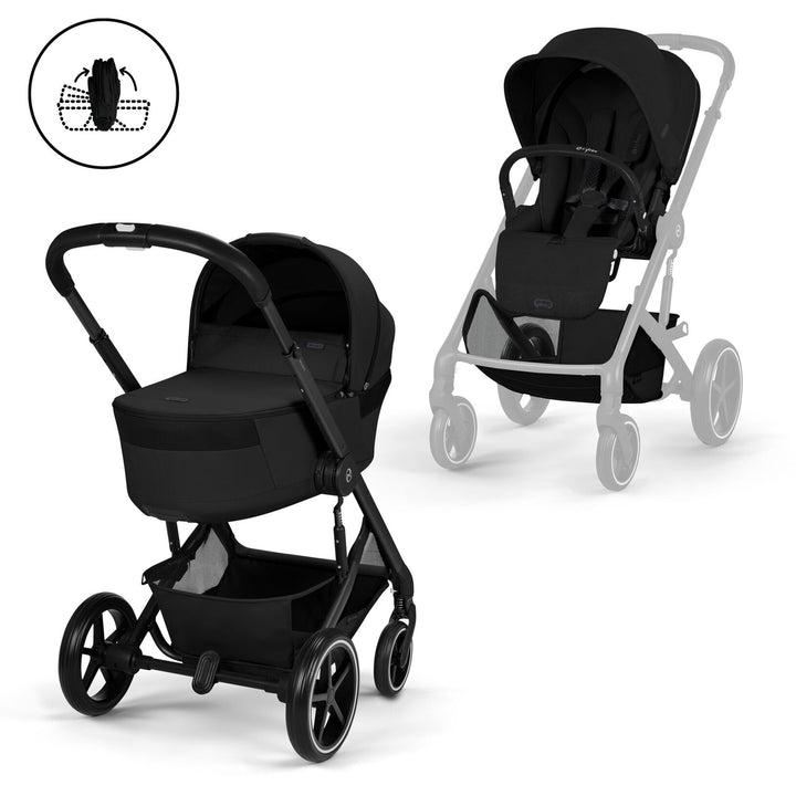 Cybex Balios S Lux Set incl. Cot S + Adapter + Rain Cover