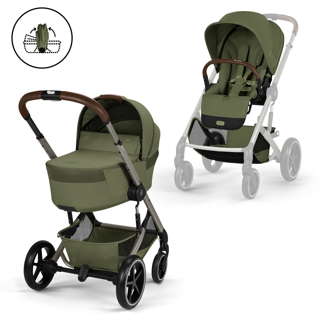 Cybex Balios S Lux Set incl. Cot S + Adapter + Rain Cover