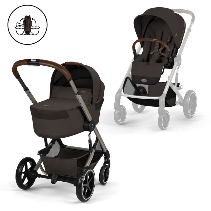 Cybex Balios S Lux Set incl. Cot S + Adapter + Rain Cover
