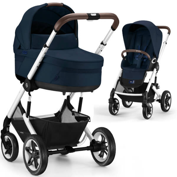 Cybex Talos S Lux + Cot S + Adapter + Regenverdeck (diverse Farben) - new Generation