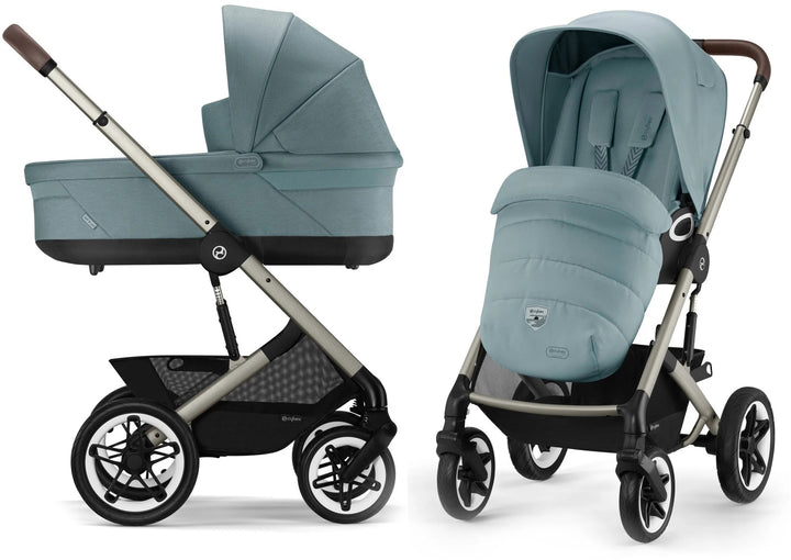 Cybex Talos S Lux + Cot S + Adapter + Regenverdeck (diverse Farben) - new Generation