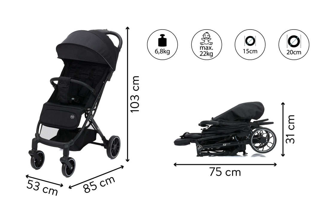 Fillikid Trolley (black)