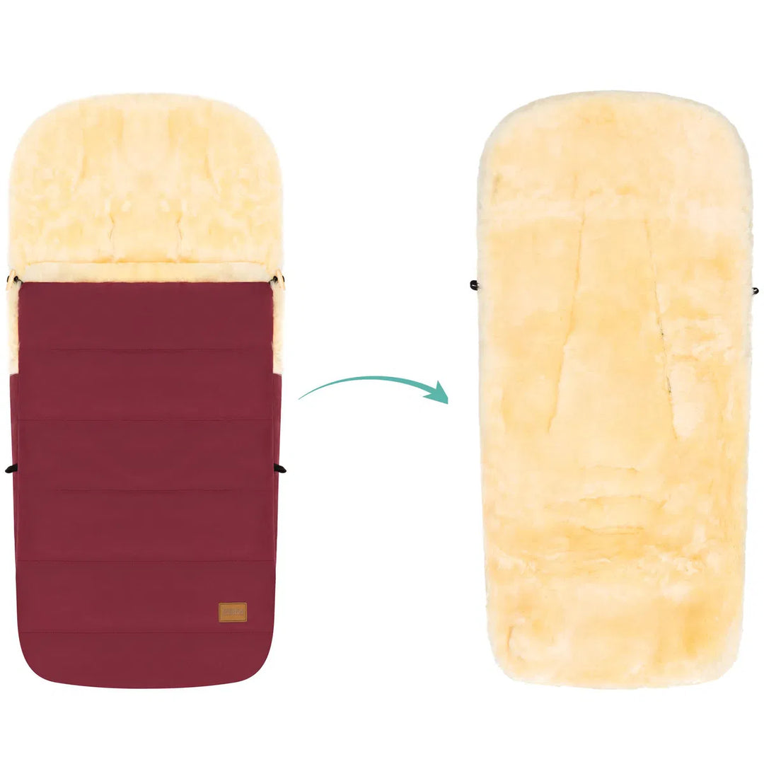 Fillikid Bernina Echtlammfellsack (diverse Farben) - BLACK FRIDAY SALE