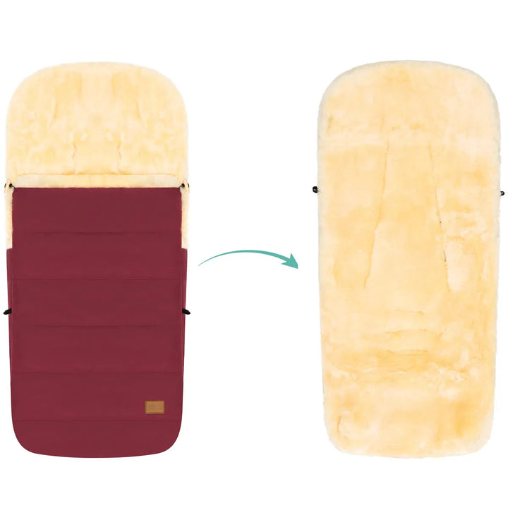 Fillikid Bernina Echtlammfellsack (diverse Farben) - BLACK FRIDAY SALE