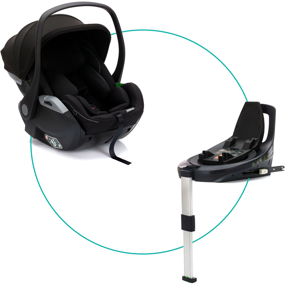 Fillikid Noa mit Liegefunktion inkl. Base 360 - BLACK FRIDAY SALE