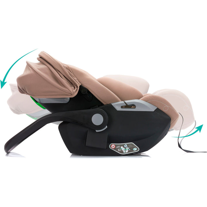 Fillikid Noa mit Liegefunktion inkl. Base 360 - BLACK FRIDAY SALE