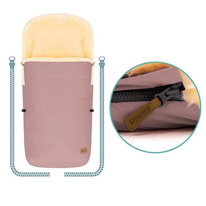 Fillikid Bernina Echtlammfellsack (diverse Farben) - BLACK FRIDAY SALE