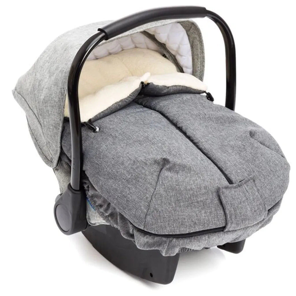 Fußsack Sella (grau melange) - BLACK FRIDAY SALE