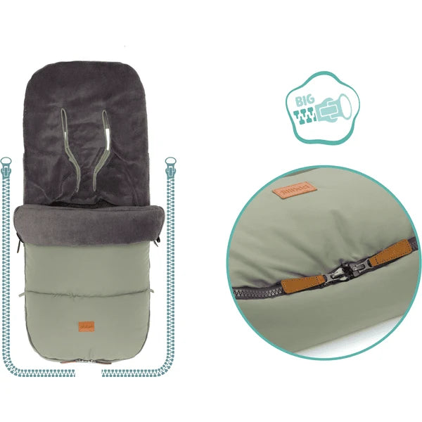 Fußsack Kinley (mint green)