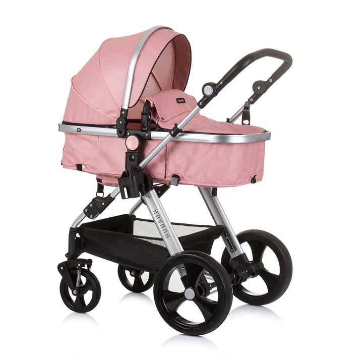 Kombikinderwagen Set 3-in-1 (rose)