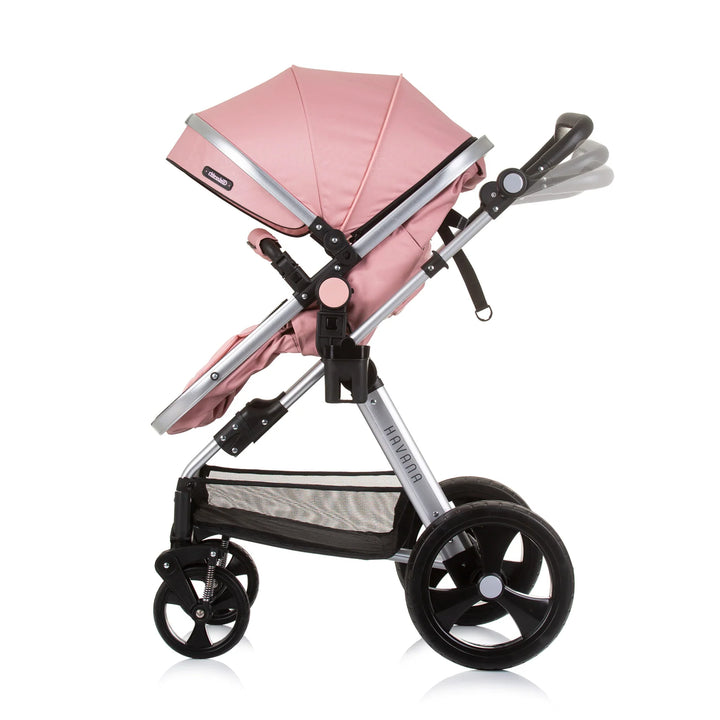 Kombikinderwagen Set 3-in-1 (rose)