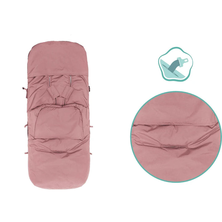 Footmuff Kinley (gray melange)