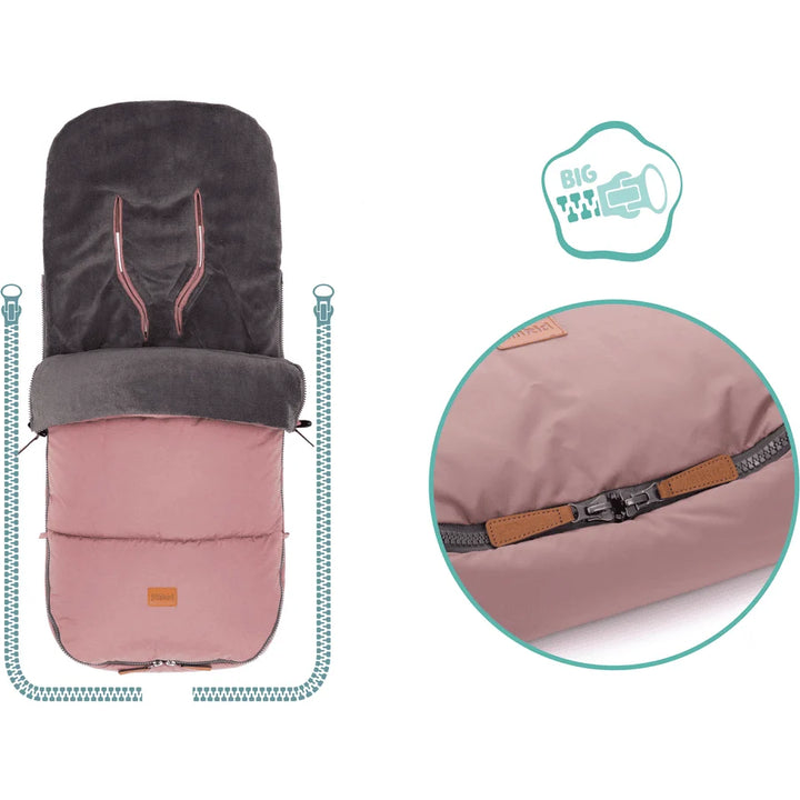Footmuff Kinley (gray melange)