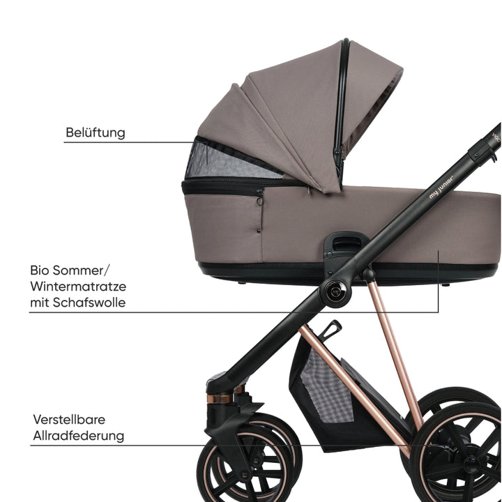 myjunior Vigo Set (black / rosegold) - Ausstellerabverkauf