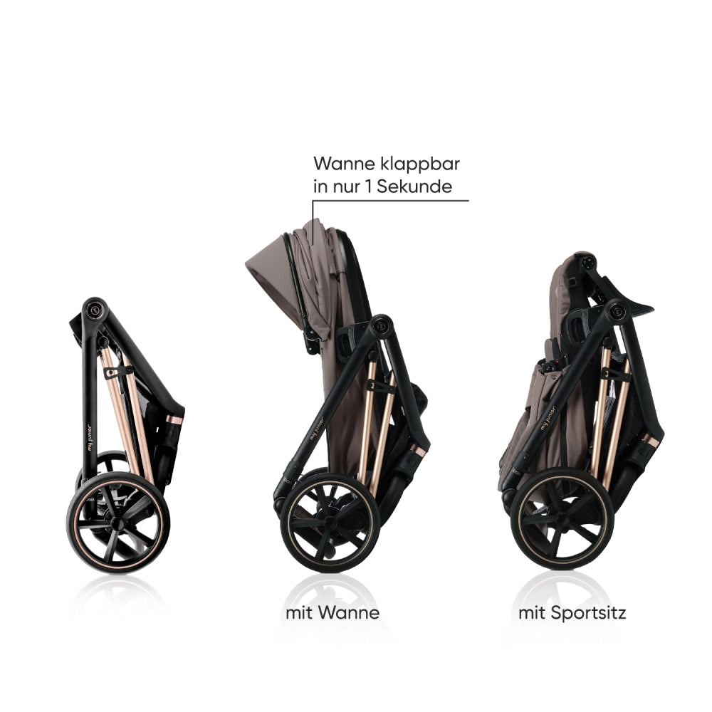 myjunior Vigo Set (black / rosegold) - Ausstellerabverkauf
