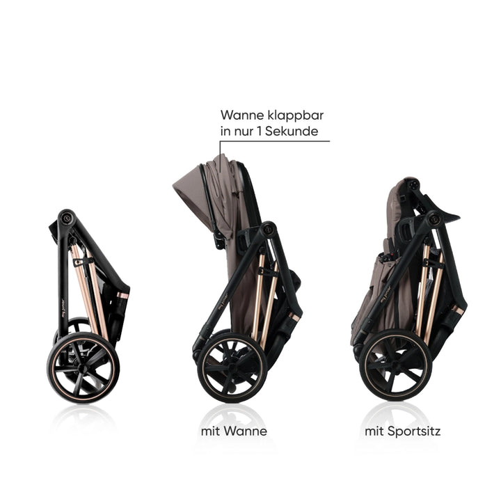 myjunior Vigo Set (black / rosegold) - Ausstellerabverkauf