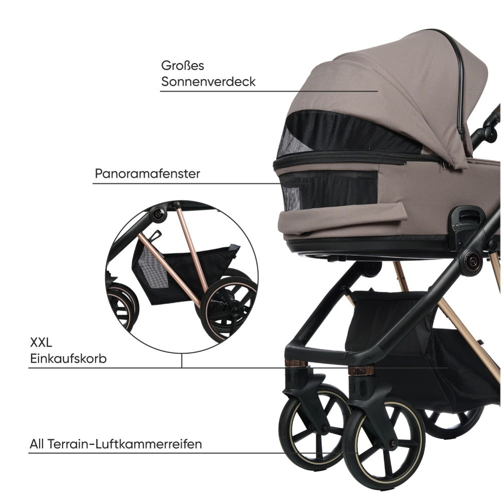 myjunior Vigo Set (black / rosegold) - Ausstellerabverkauf