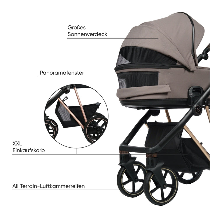 myjunior Vigo Set (black / rosegold) - Ausstellerabverkauf