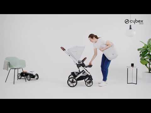 Cybex Talos S Lux + Cot S + Adapter + Regenverdeck (diverse Farben) - new Generation