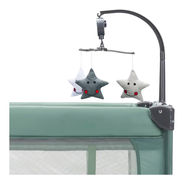 All-in-one travel cot (grey)
