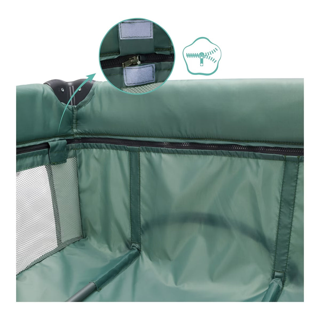 All-in-one travel cot (grey)