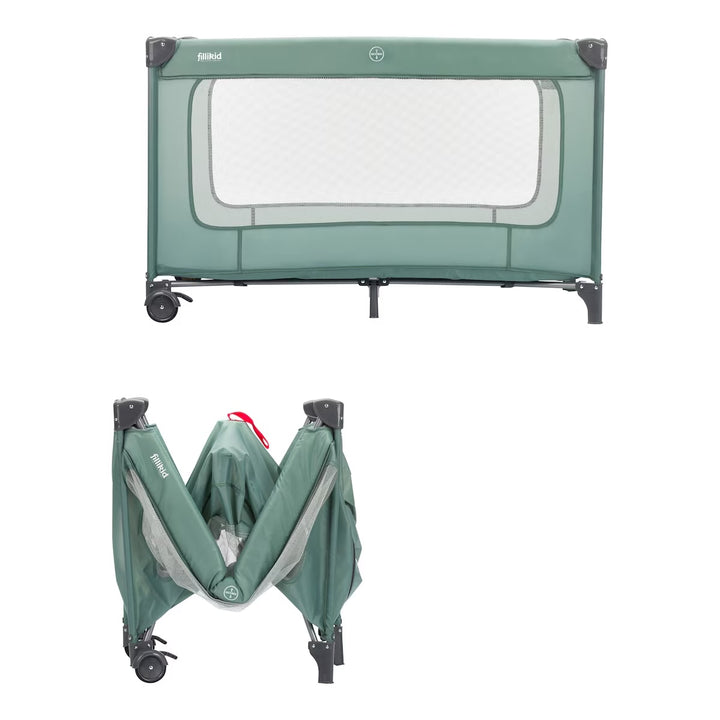 All-in-one travel cot (grey)