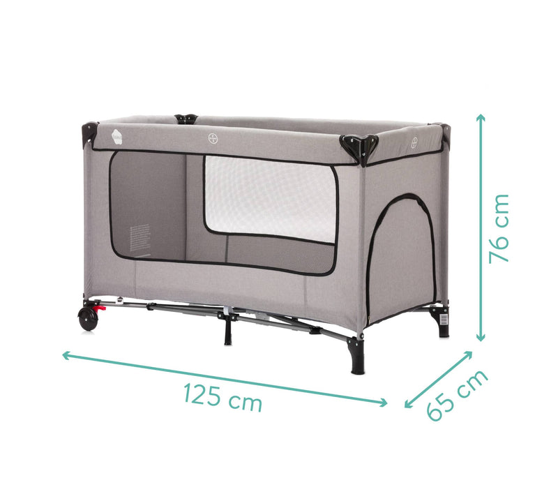 Travel cot Complete (grey) 