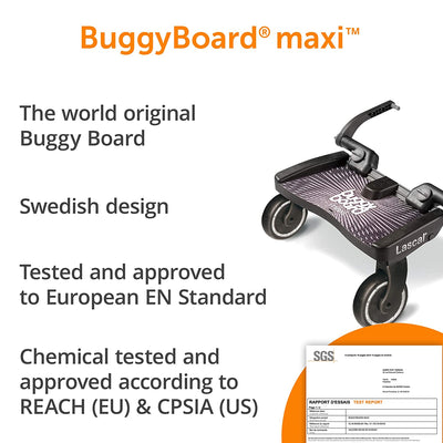 Lascal Buggy Board Maxi Set (including seat) 